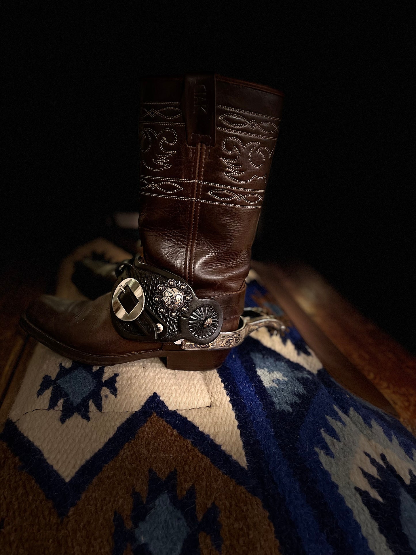 Wwr spurs leather Black Betty