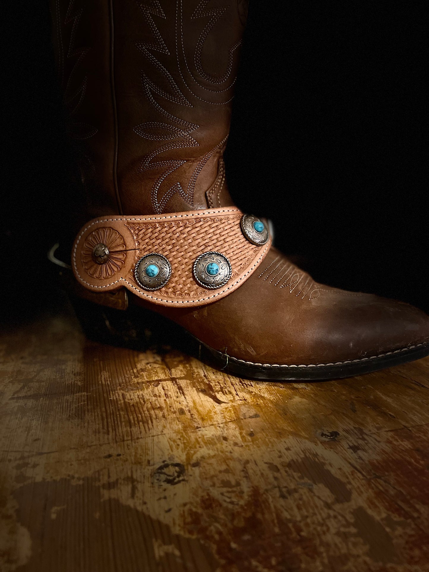 Wwr spurs leather Brown turkos
