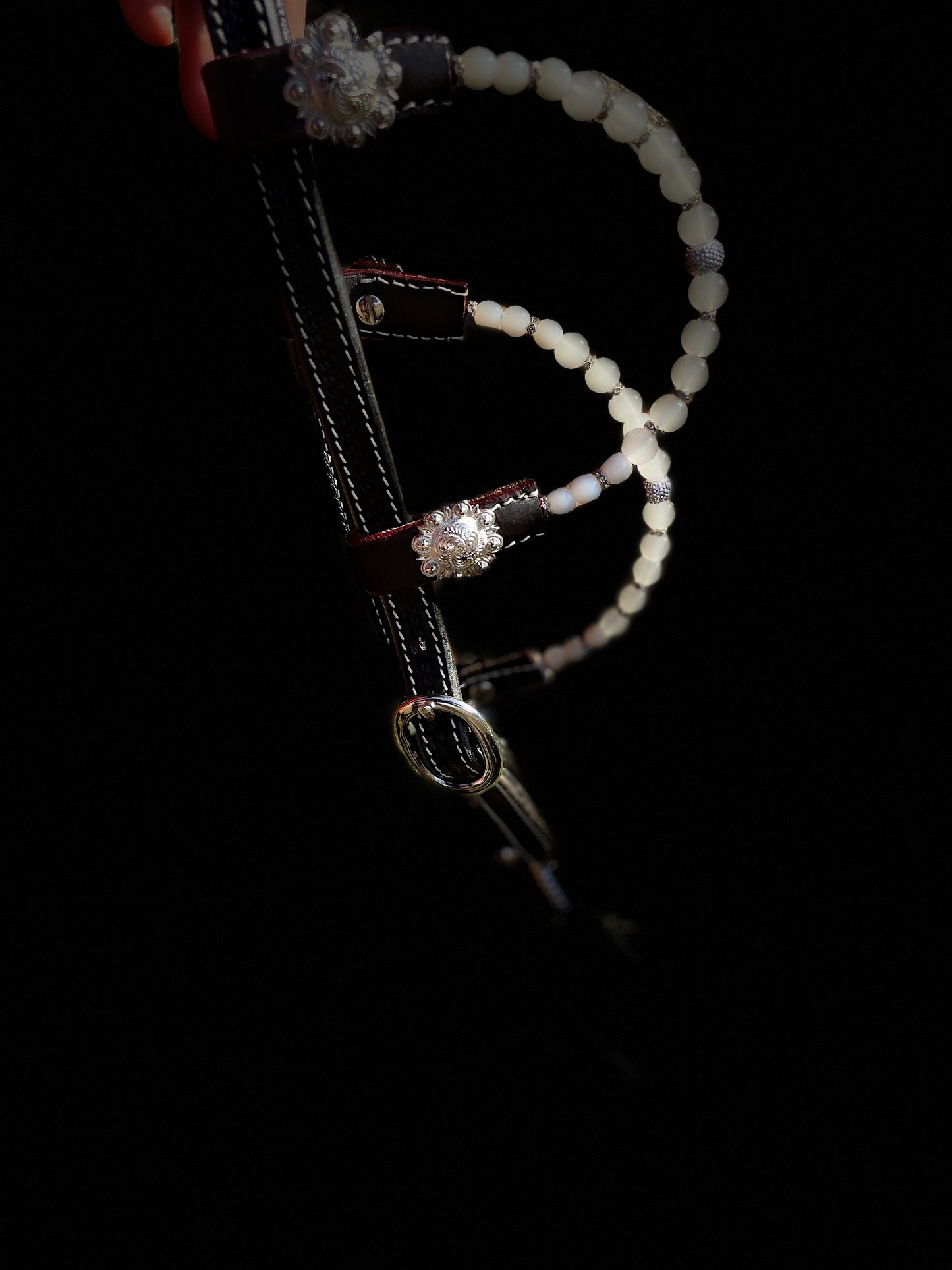 WWR träns black show pearls dreaming 2 ears