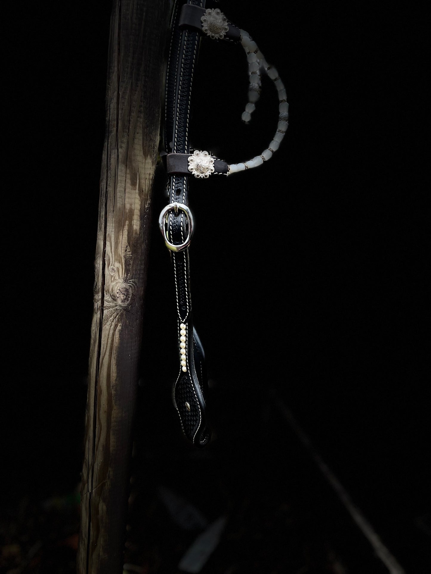 WWR träns black show pearls dreaming 2 ears