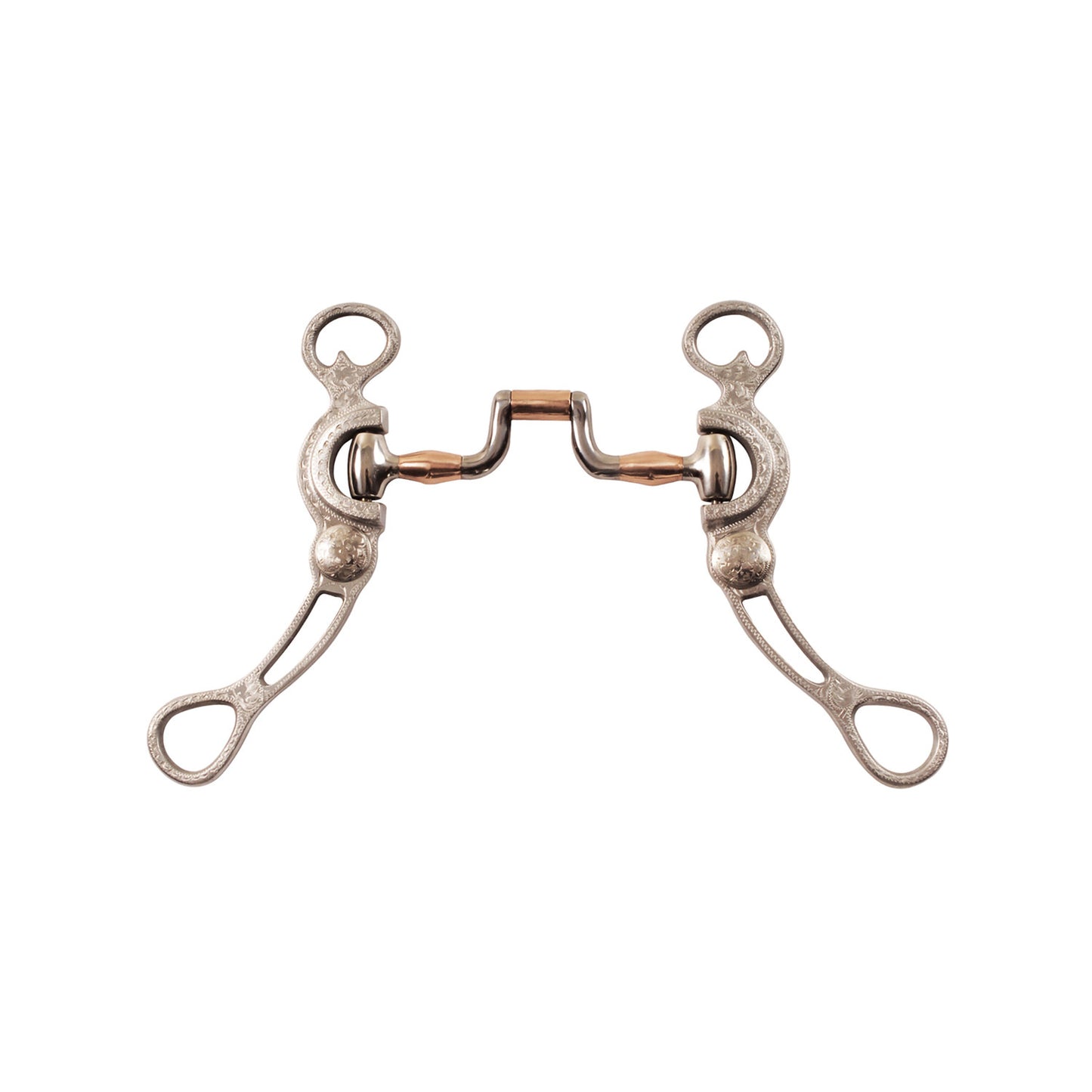 Wildwestrebell Bett G ALUMINUM BIT WITH COPPER CHEEKS