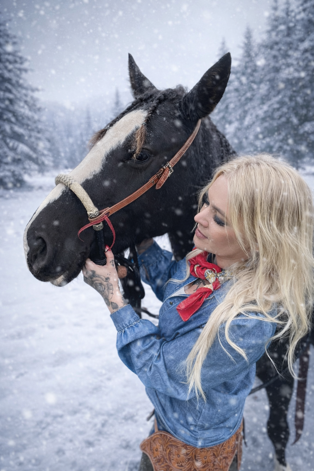 Bosal med mecate