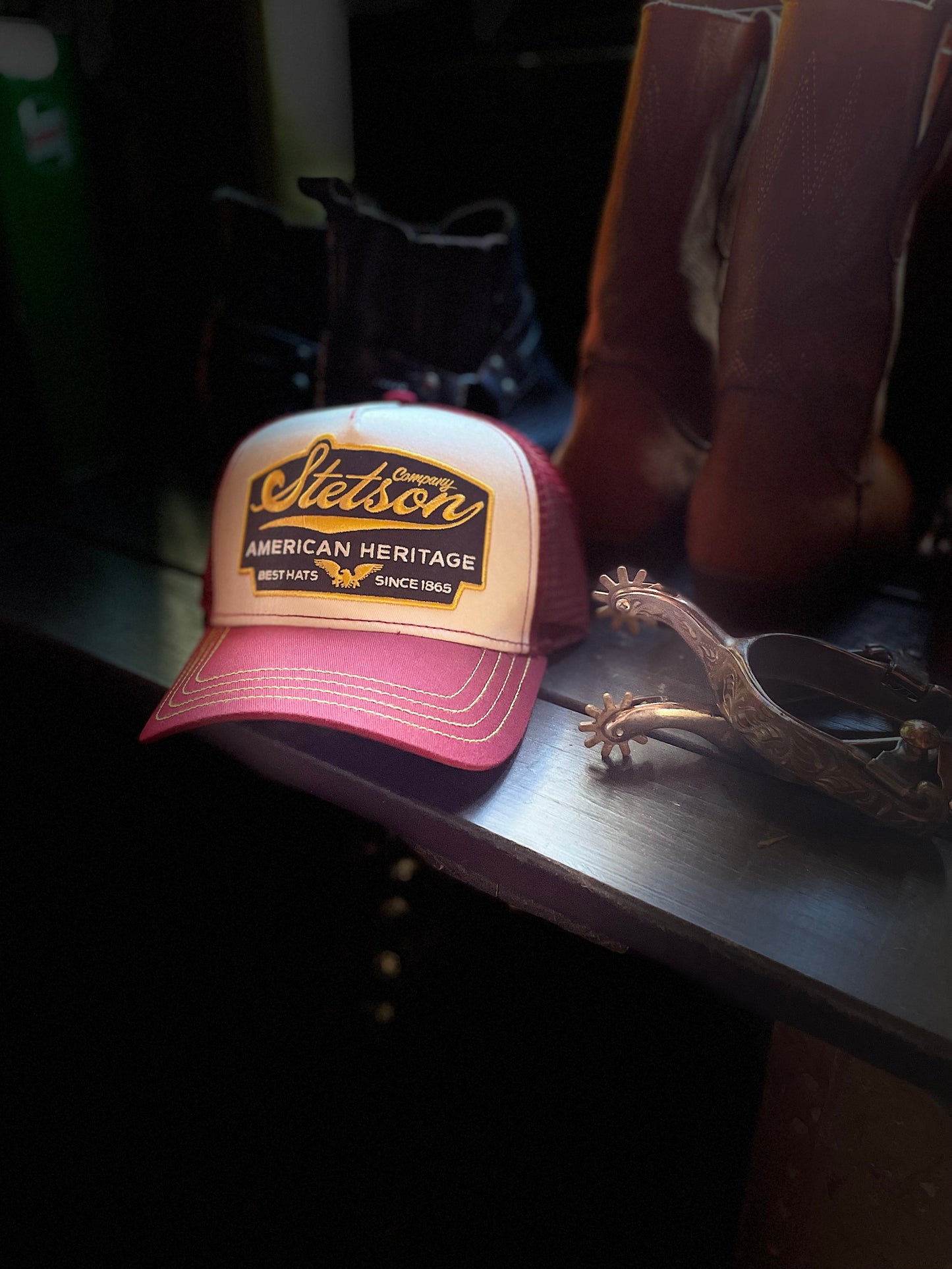 Stetson klassisk maroon
