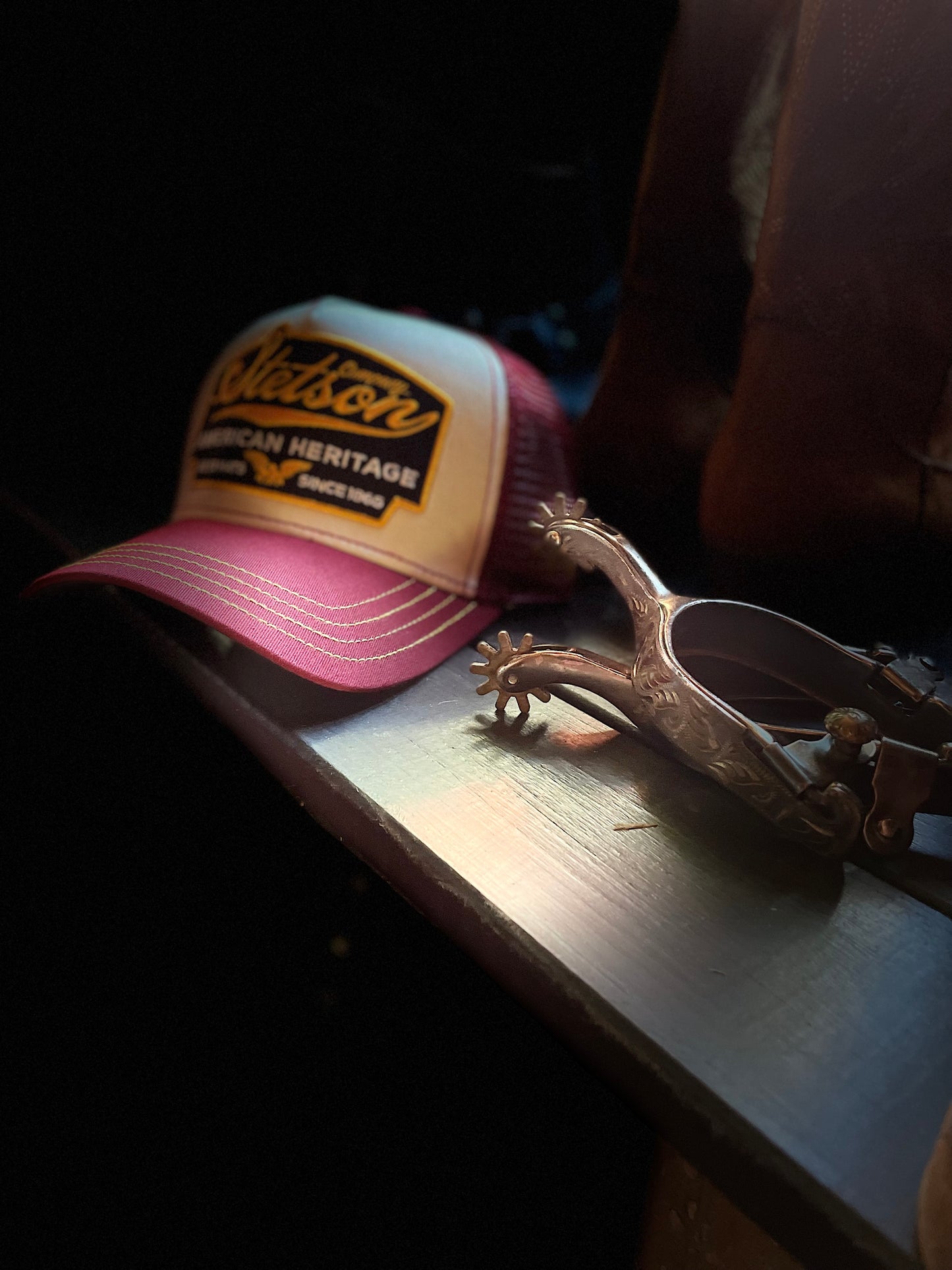 Stetson klassisk maroon