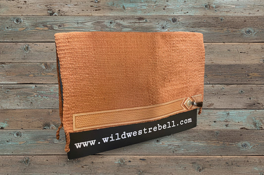 wildwestrebell showpadd  orange western padd