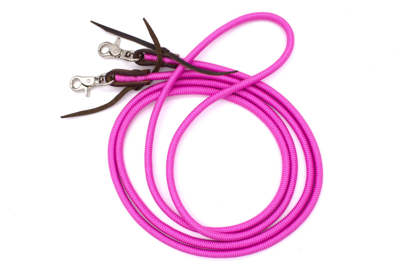wildwestrebell Nylon tyglar rosa med silver